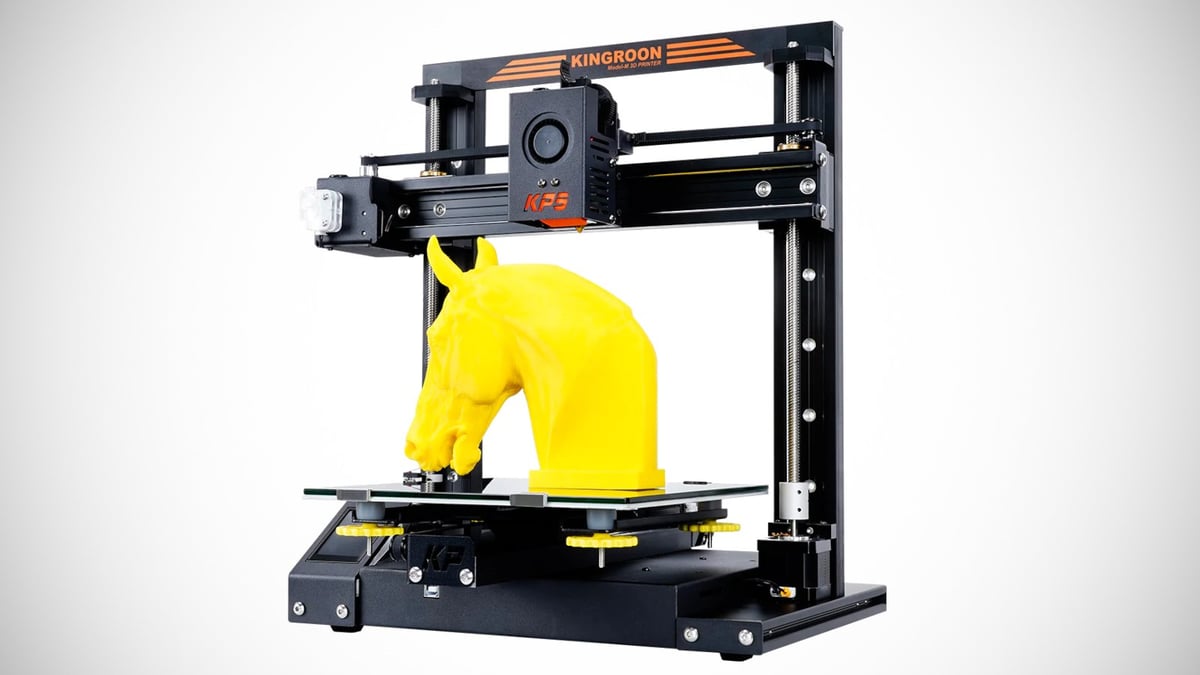 Kingroon KP5L Printed Horse Head