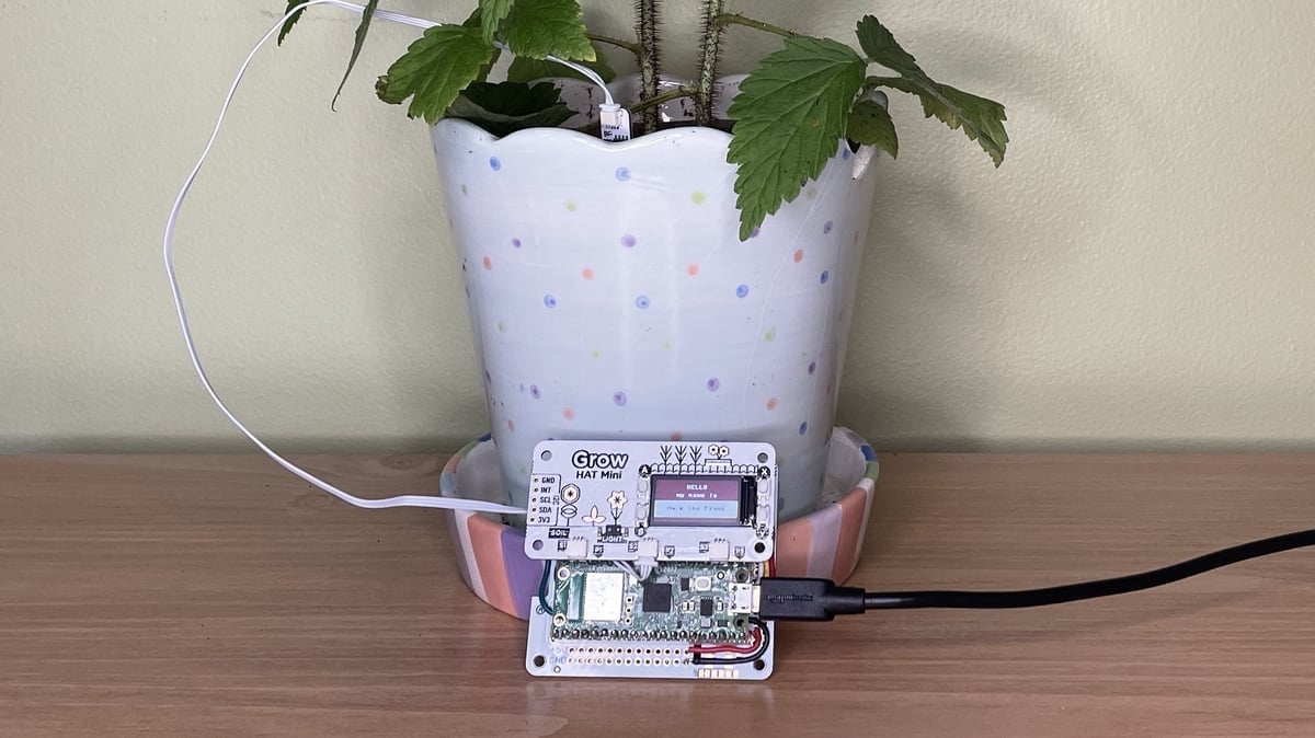 The Pico W can help you text with your plants!