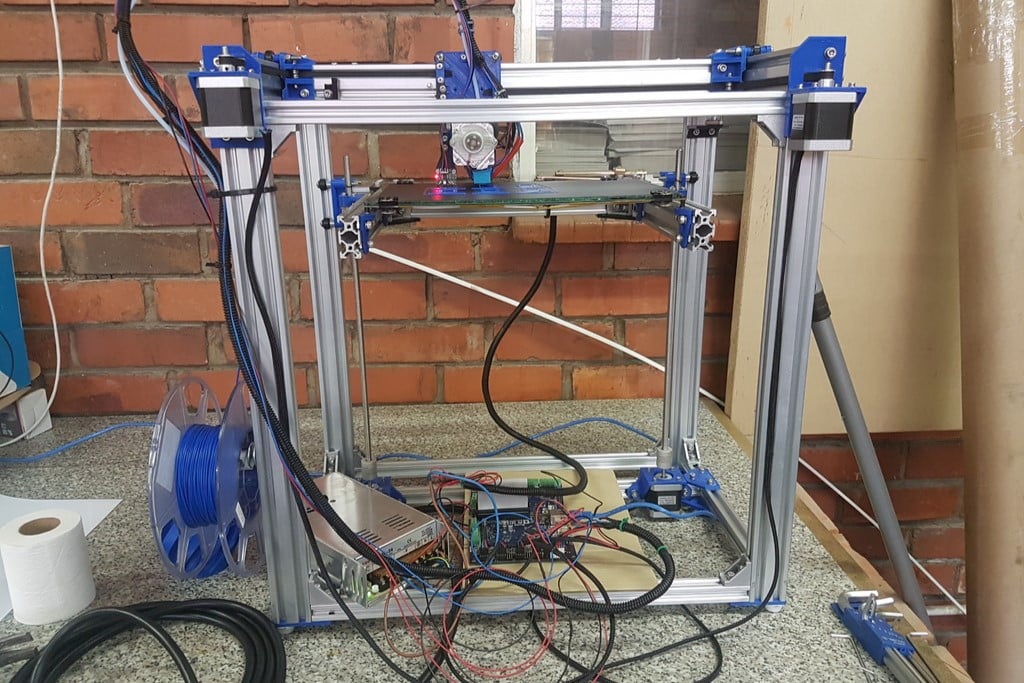 3D print a 3D printer, and perhaps some cable management!