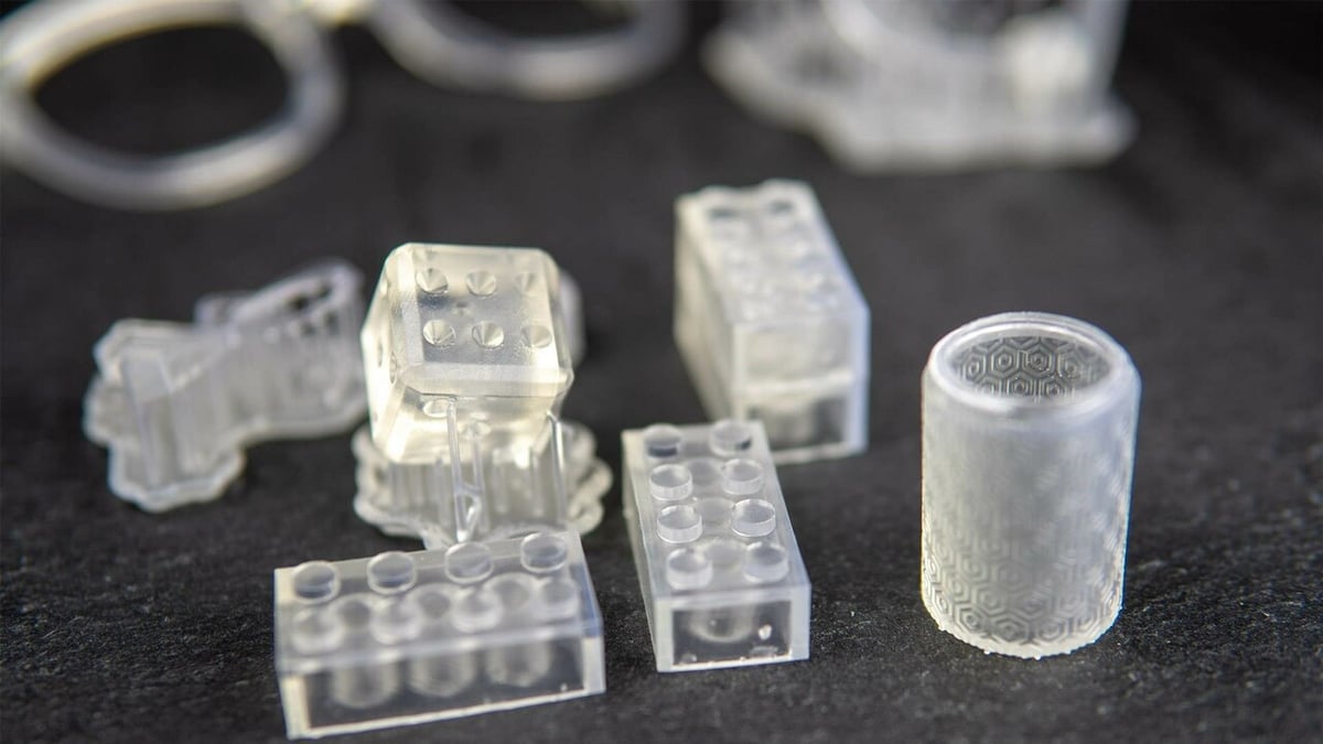 Clear resin can require longer exposure times, but the result is worth the wait