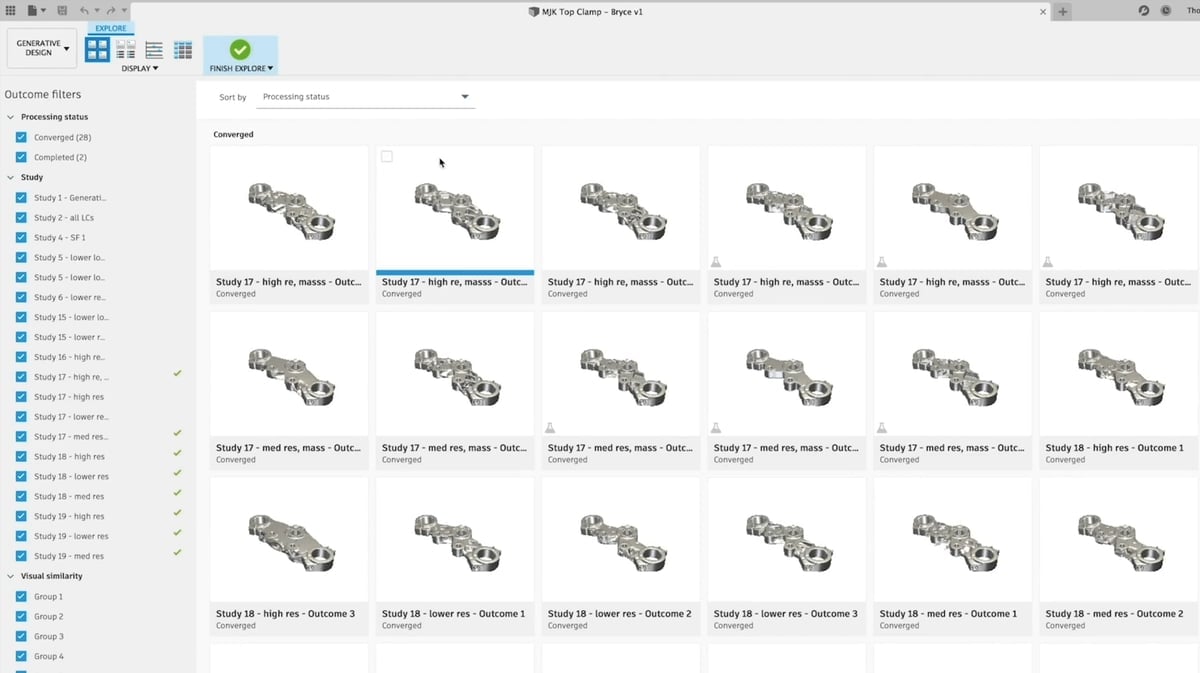 Image of The Best Generative Design Software: Fusion 360 Generative Design Extension from Autodesk