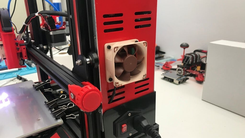 You can always mount a 60mm fan on the outside to bypass space constraints