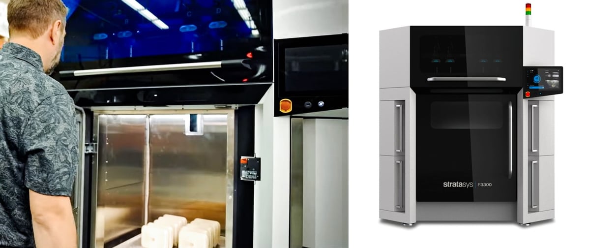 Image of New Professional 3D Printers: Stratasys' F3300 FDM