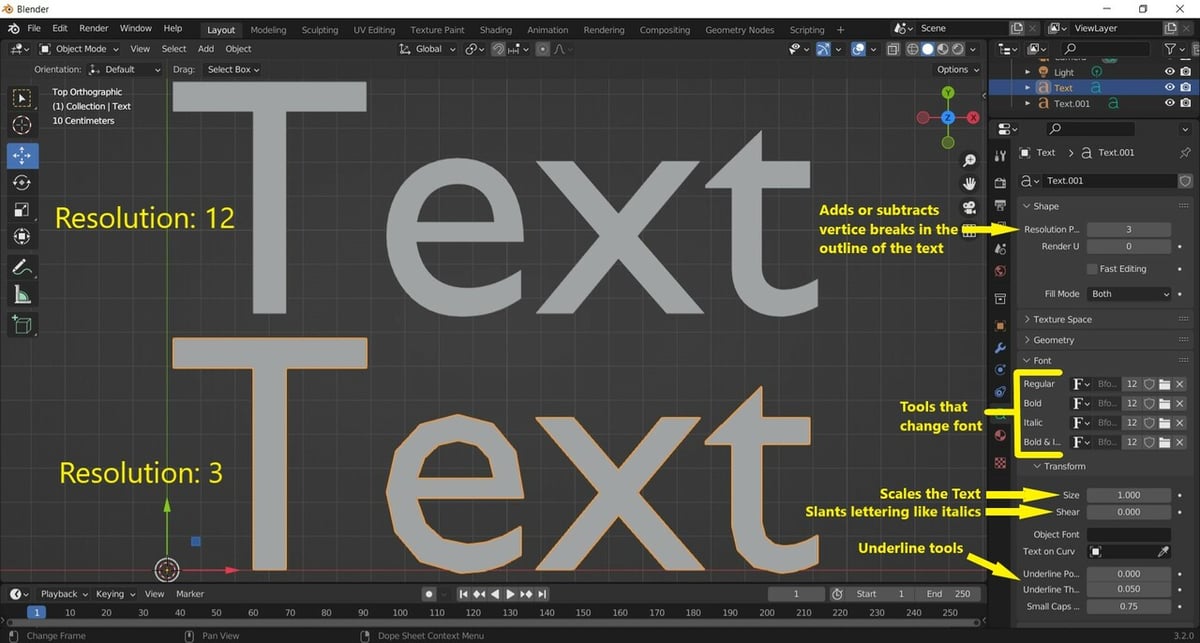 All the tools that can change lettering