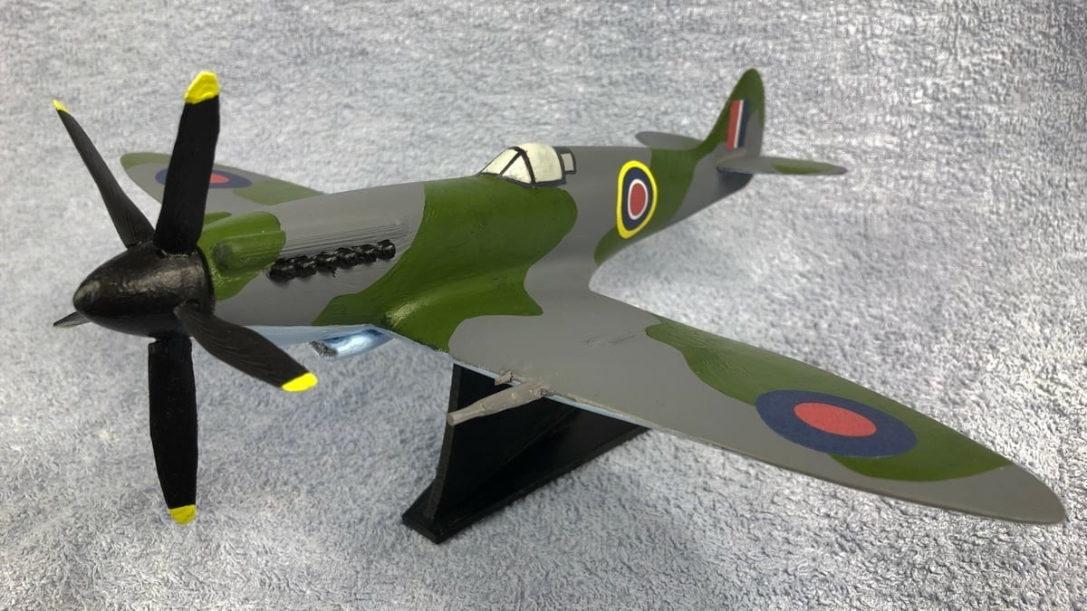 Image of: 12. Supermarine Spitfire Mk XIV