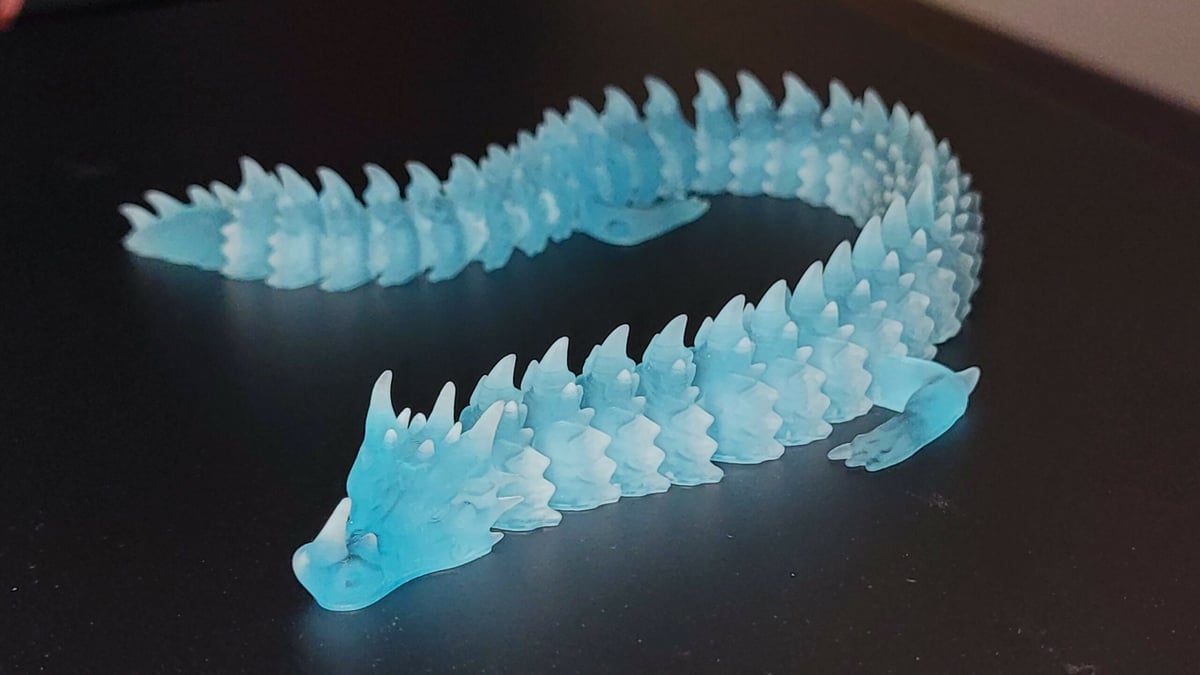 Image of: 18. Articulated Ice Dragon