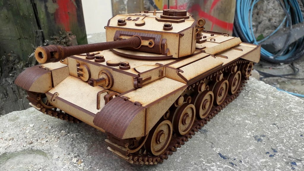 Roll onto the battlefield with a Comet Tank replica
