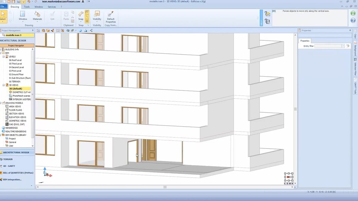 Imagen de Mejores programas de arquitectura 3D/BIM: Edificius
