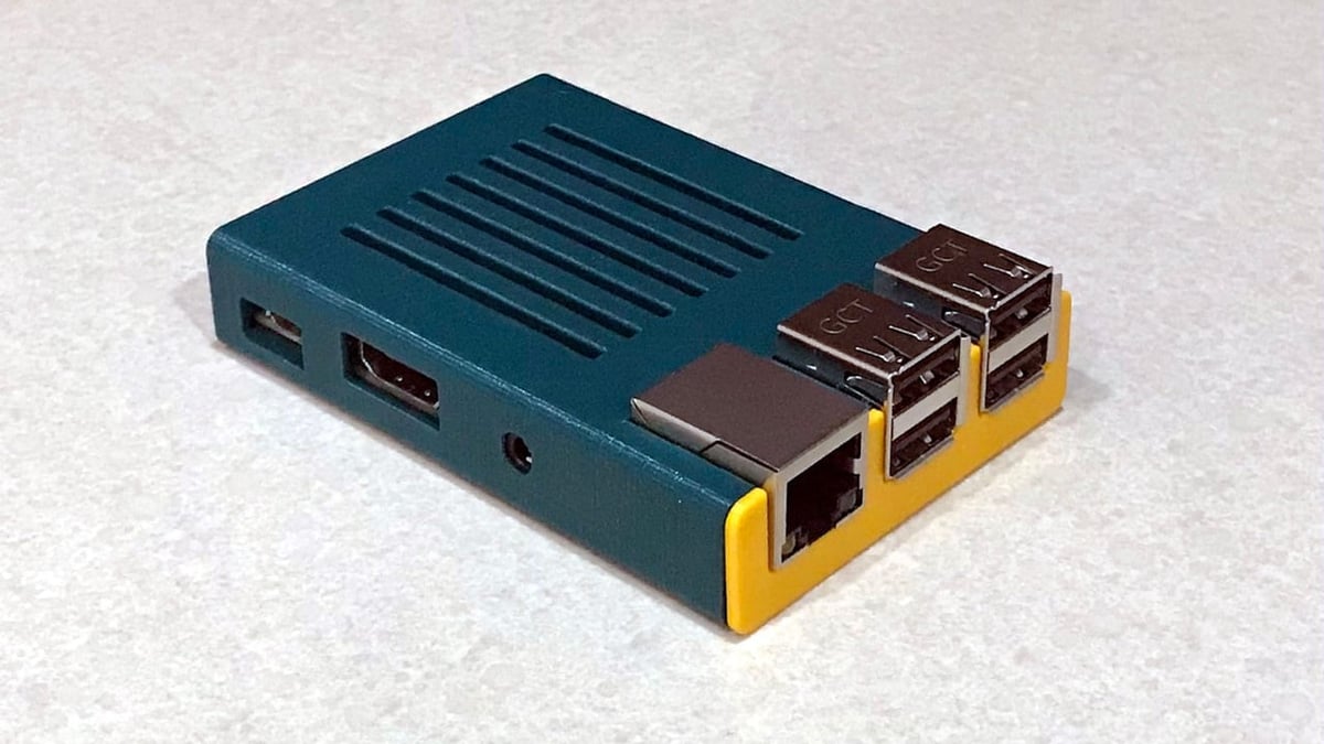 Fichier OBJ Boîtier Spaceship pour Raspberry Pi 5 🚀・Design pour