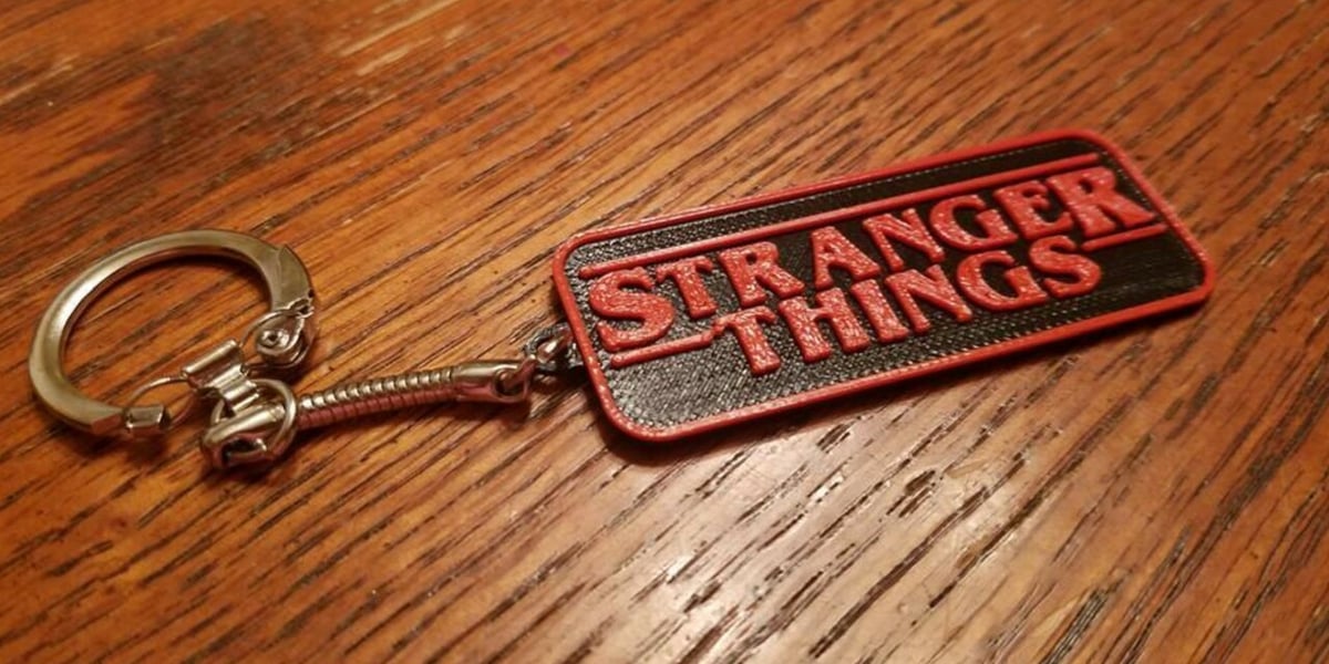 Show your fandom with this subtle and practical keychain