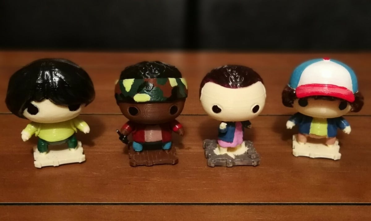 These season one character figurines are even more adorable when painted!