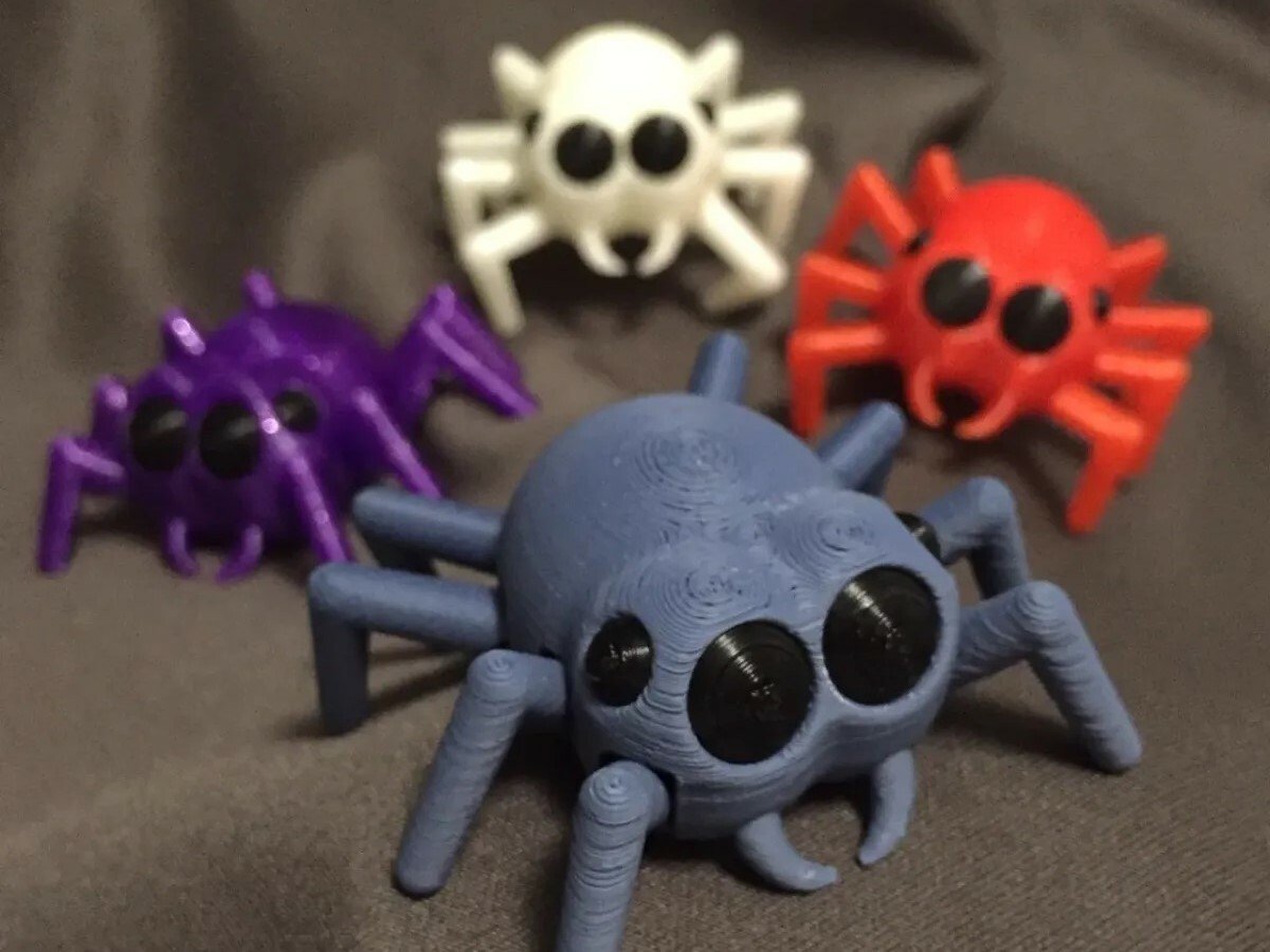 It's a creepy crawling 3D Printed creature!