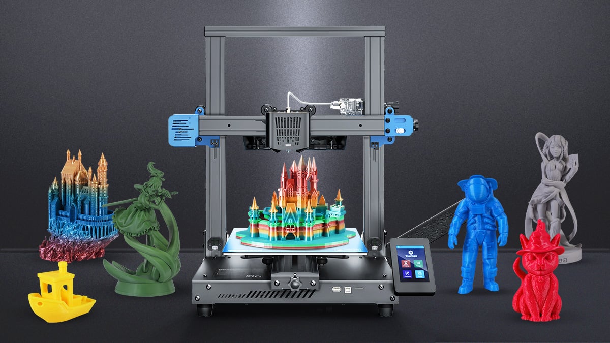 Geeetech THUNDER: High-Speed 3D Printer That Reaches up to 300mm/s (Ad)