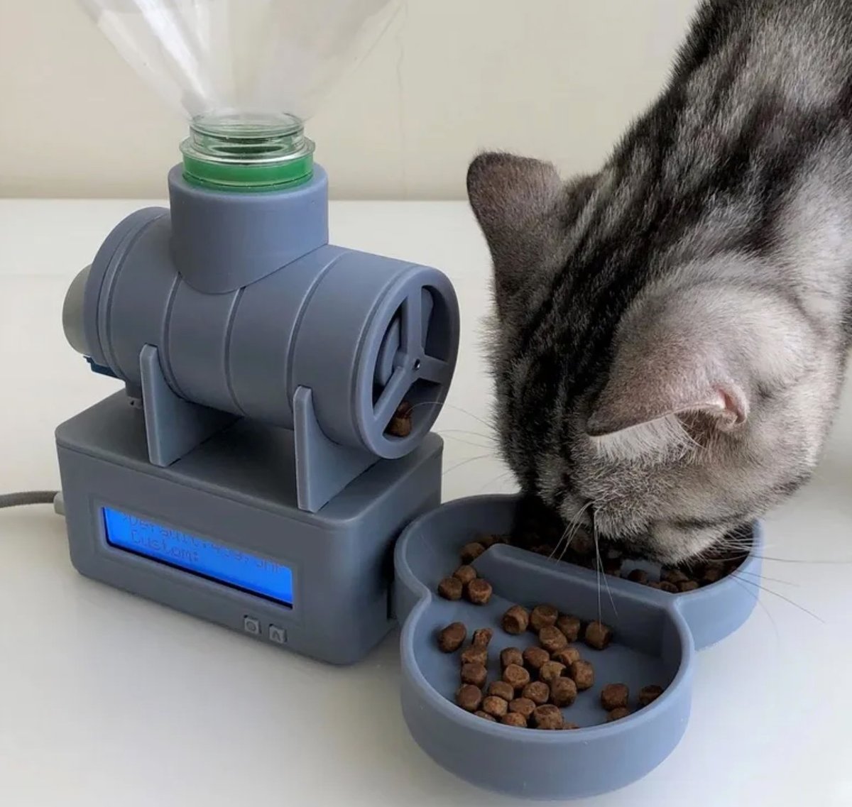 3D Baskıda Harika Şeyler Görüntüsü: Kedi Besleyici