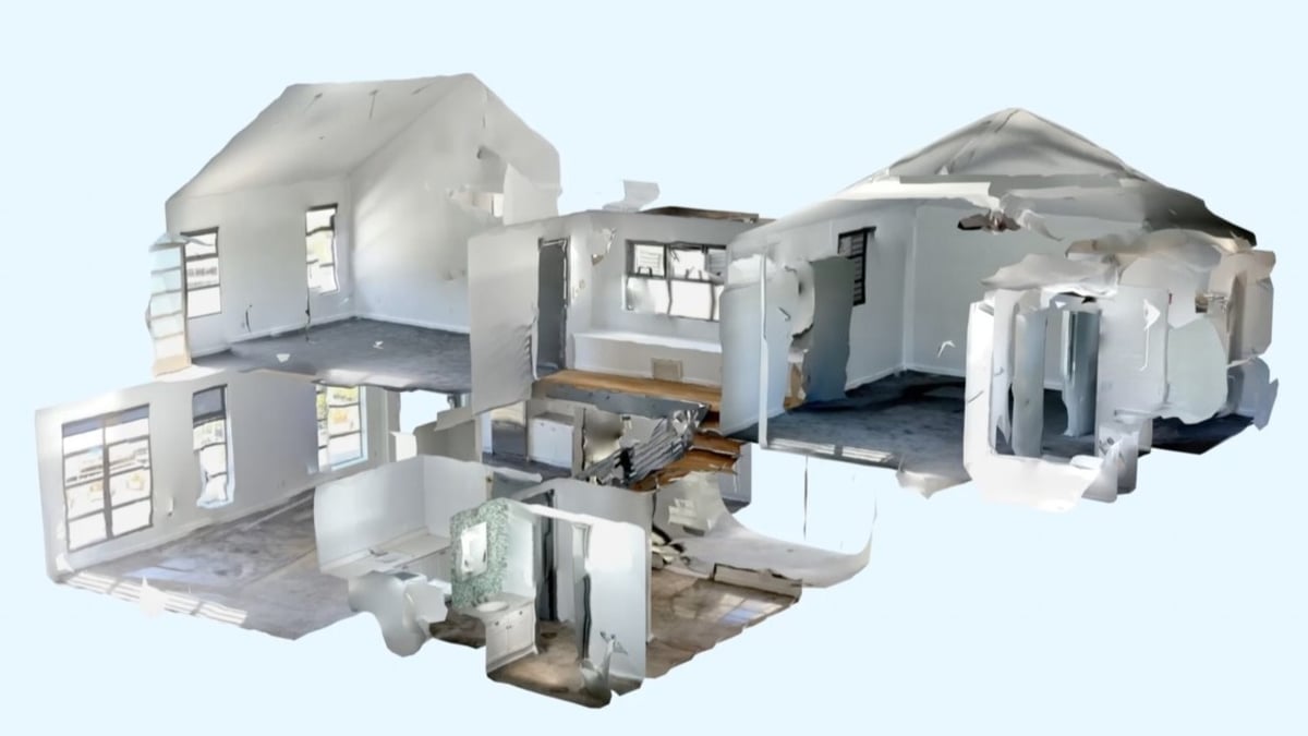 Polycam’s lidar scanning feature lets you seamlessly capture an entire home in 3D