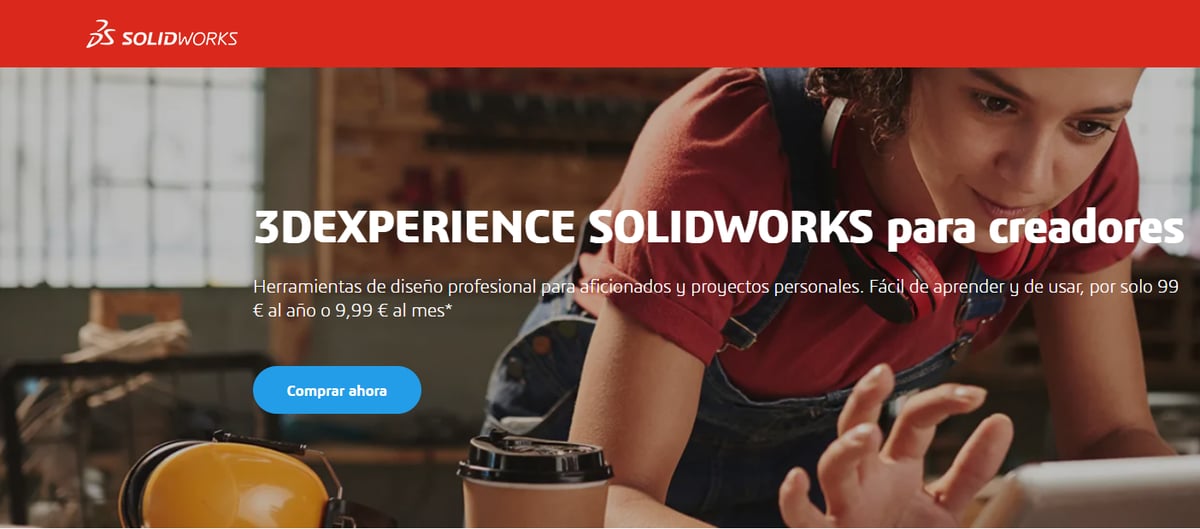 Imagen de Descargar SolidWorks gratis: 3DExperience para creadores