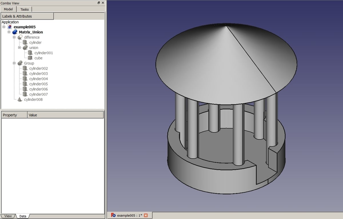 Importing and using a SCAD file in FreeCAD