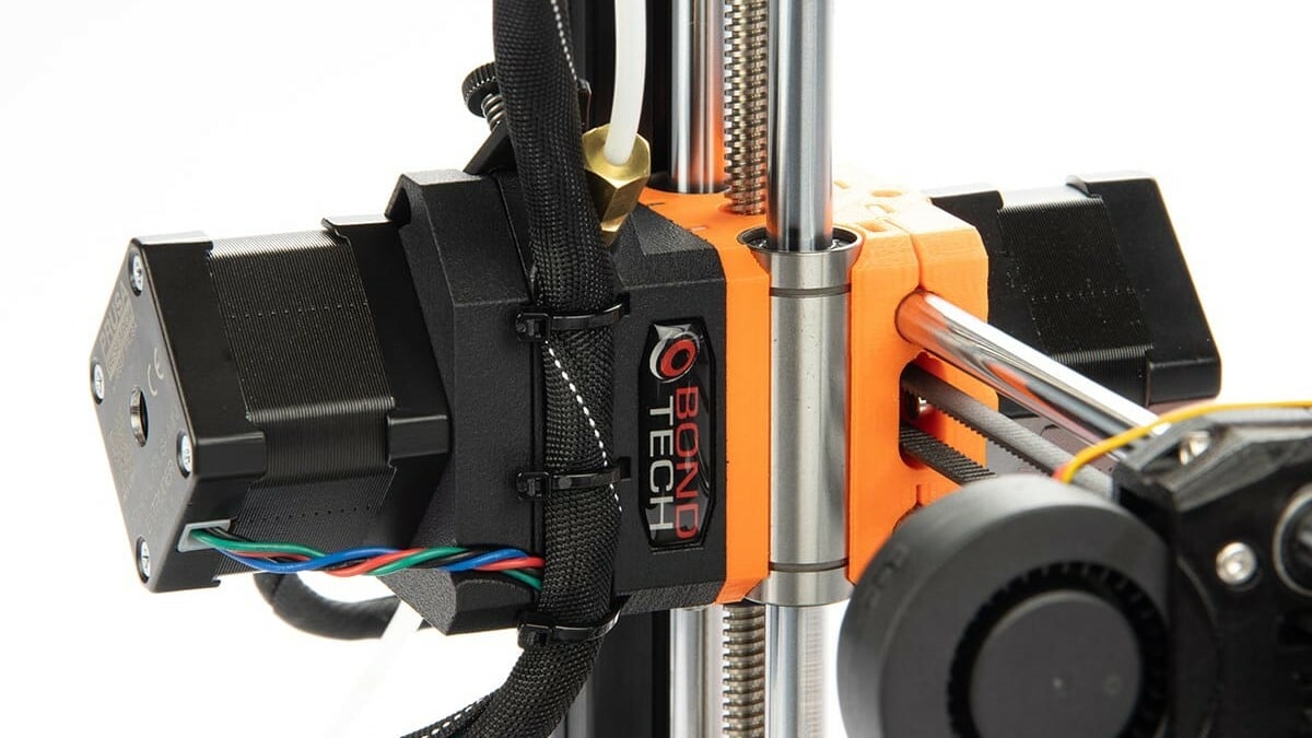 The Bondtech upgrade swaps directly into the Prusa Mini