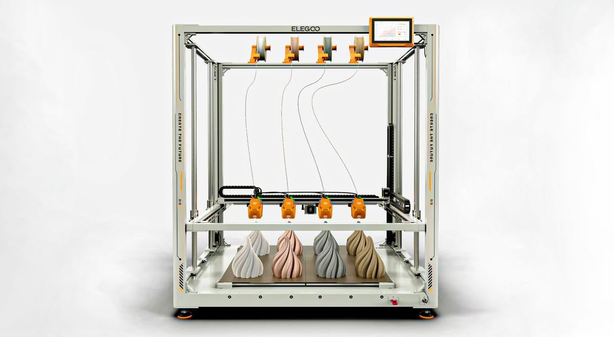 Image of New Professional 3D Printers: Elegoo’s OrangeStorm Giga FDM