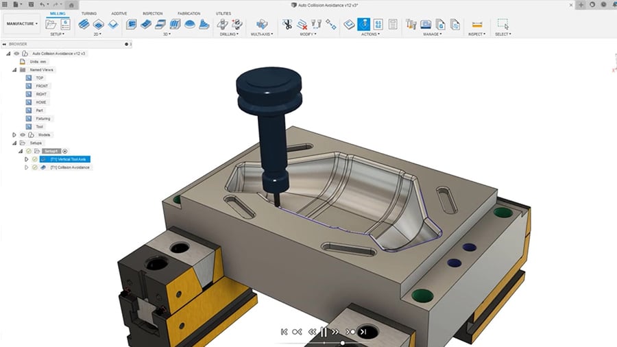 Fusion 360 is an all-in-one solution for both CAD and CAM