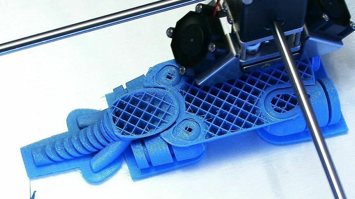 The infill speed controls how fast the internal filling of your model is printed