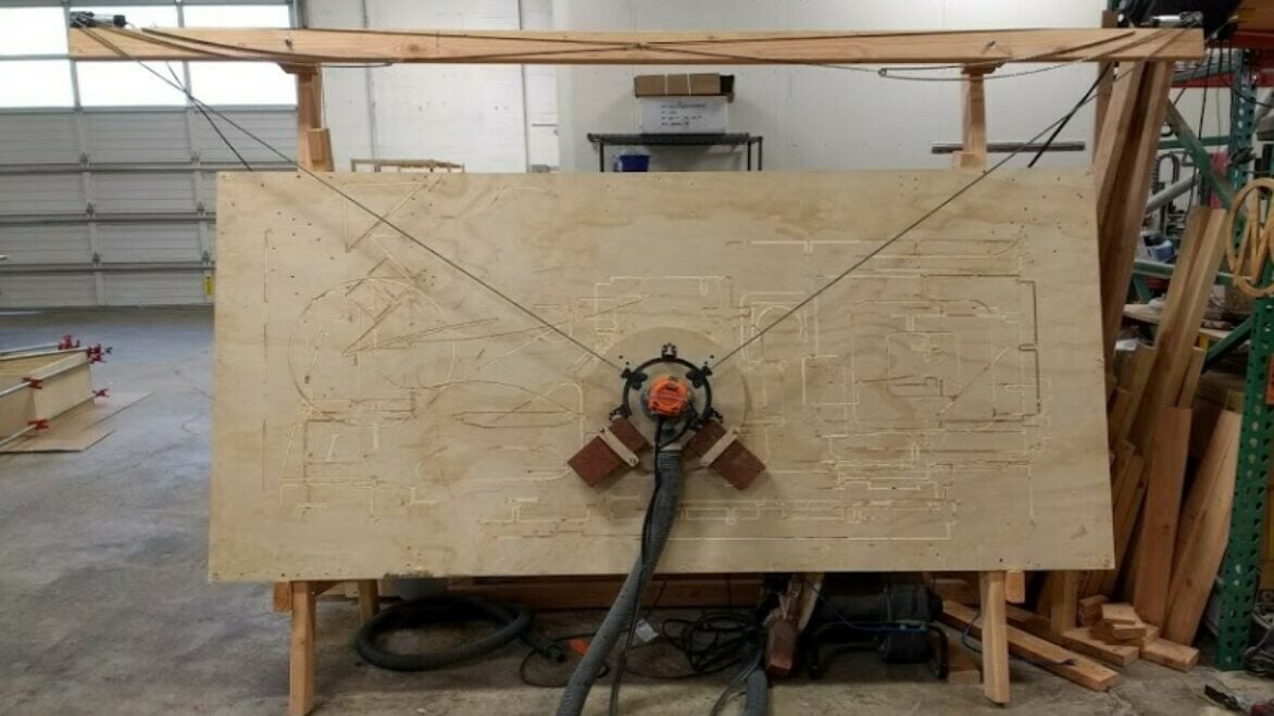 This Maslow CNC is available as a kit