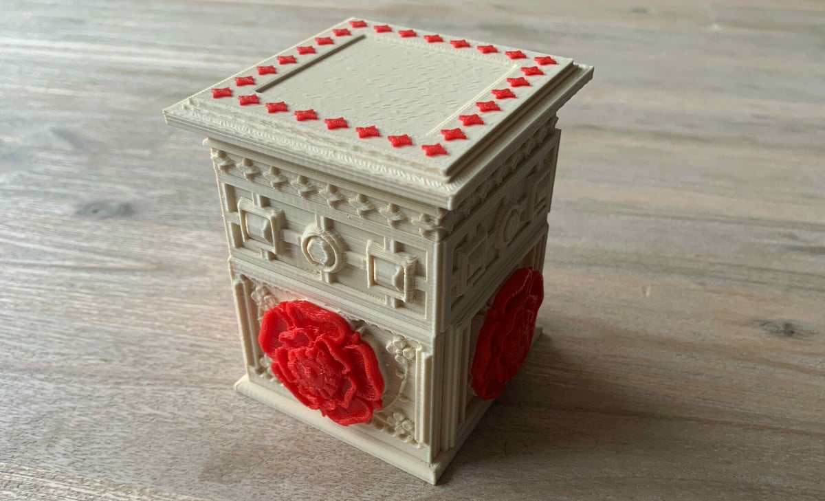 No one expects a secret compartment in an ornate box, right?