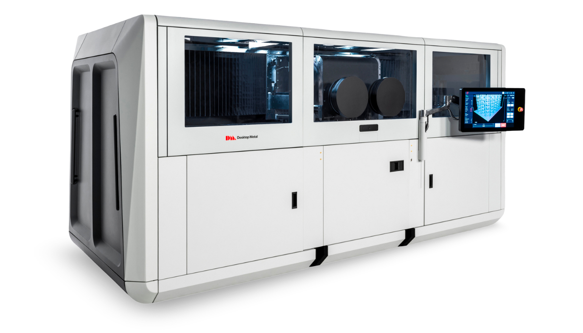 Image of Binder Jetting Metal 3D Printing: Desktop Metal Production System P-50