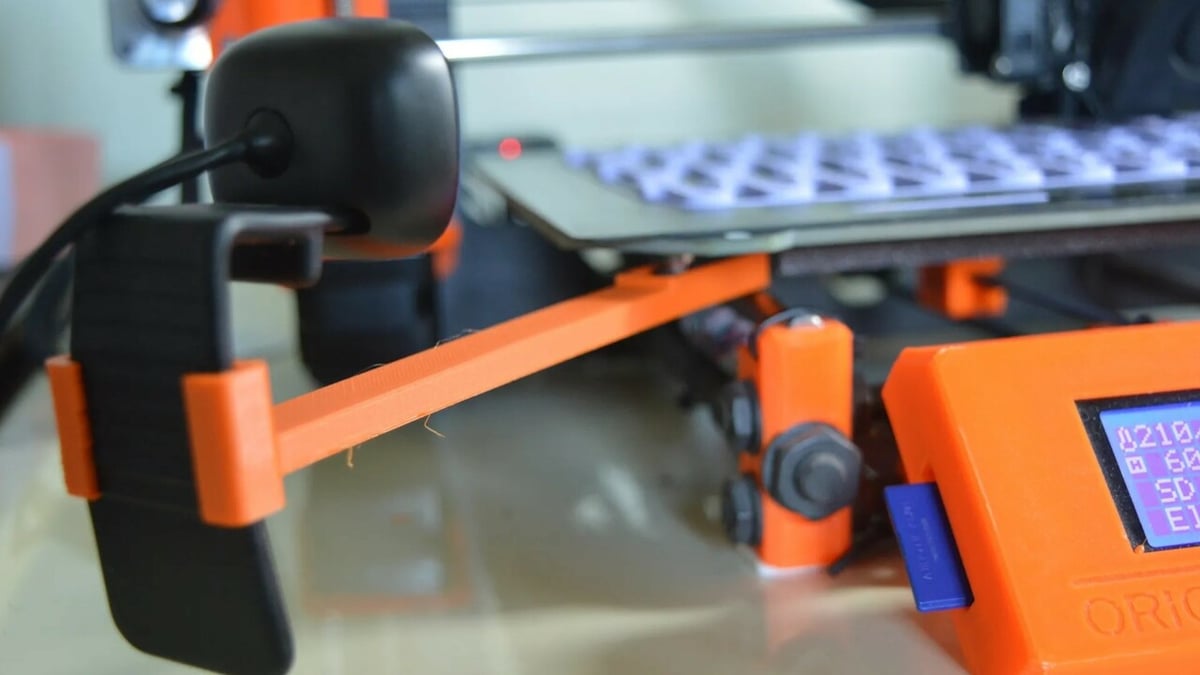 You can 3D print an arm for better angles