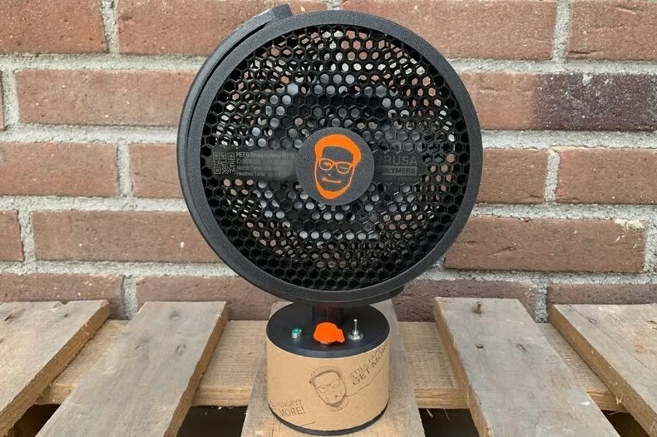 The Prusavent fan is your most needed friend on hot summer days