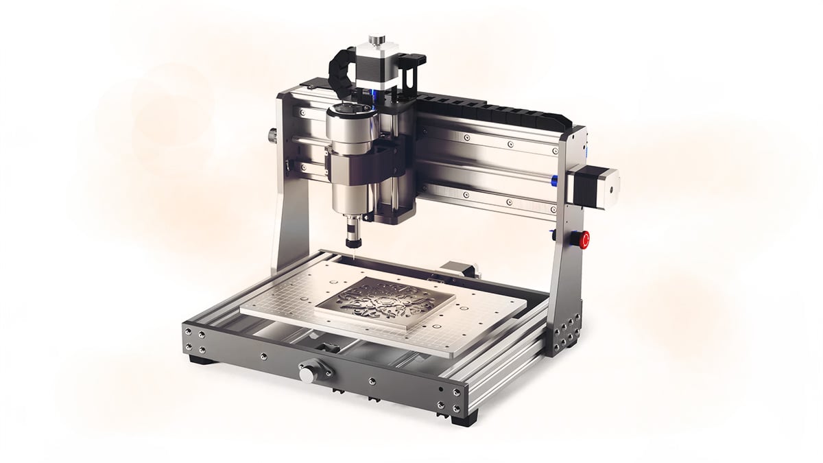 Image of The Best CNC Routers / Desktop CNC Machines: Beginners: SainSmart Genmitsu 3020 Pro Max V2