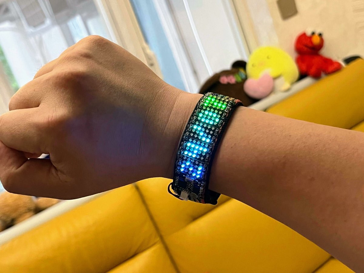 Image of Cool Arduino Projects: Pixel Wristband