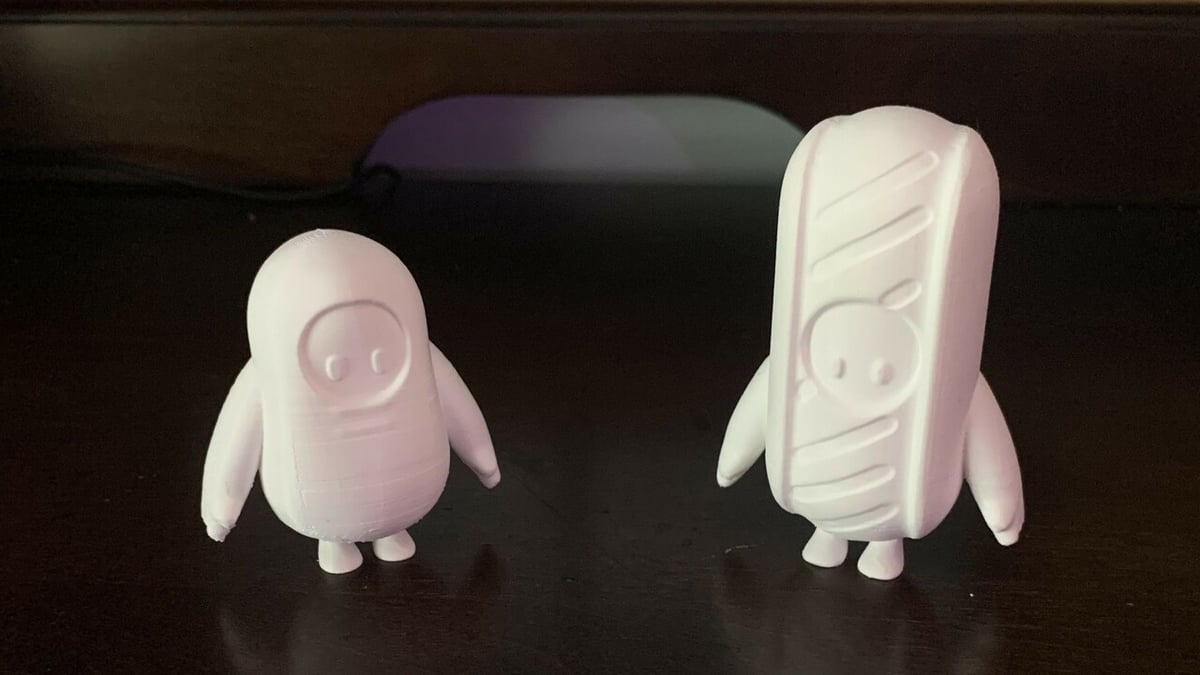 These two Qidi X-Max prints have a 0.15-mm layer height
