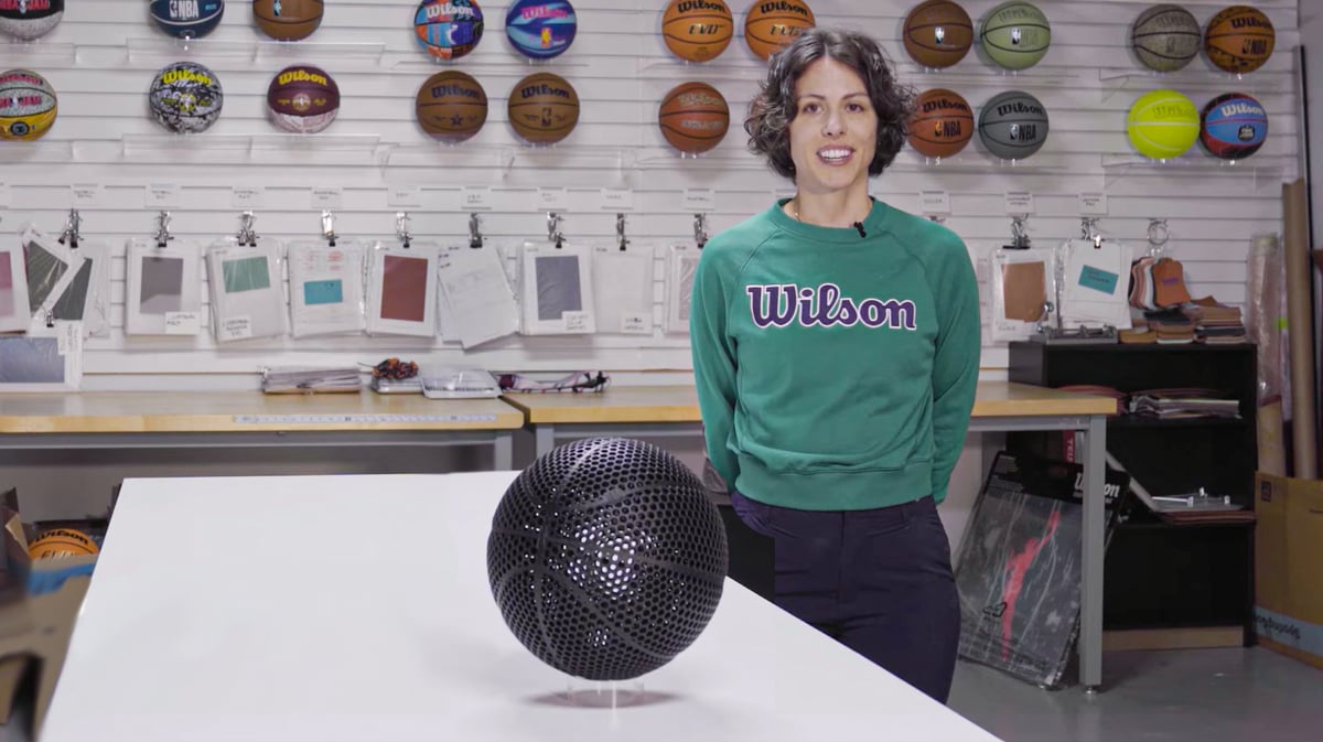 3D Printed Basketball Debuts at NBA All-Star Weekend