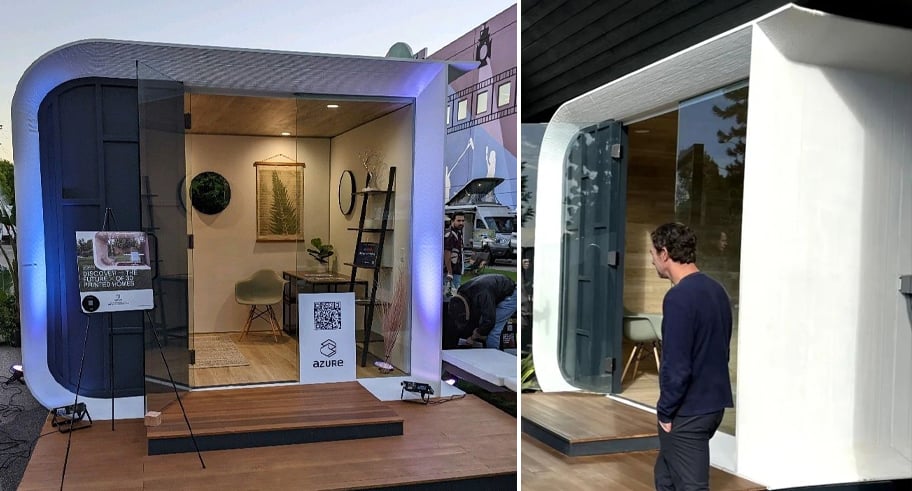 Image of 3D Printing From Plastic Waste: Tiny Homes from Plastic Waste