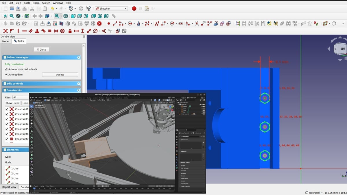Blender versus FreeCAD for CAD work