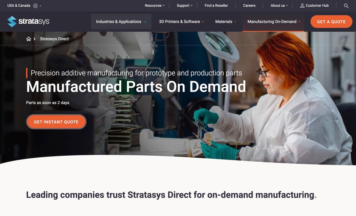 Image of The Best Online 3D Printing Services / 3D Print On Demand: Stratasys Direct