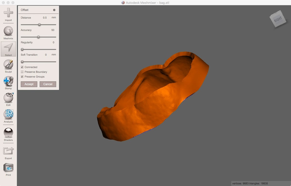 Image of Reverse Engineering Parts With 3D Scanners: Autodesk Meshmixer (free)