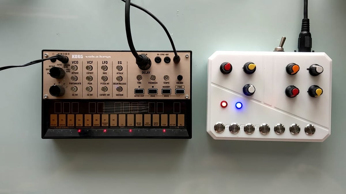 An Arduino-driven MIDI arpeggiator with custom firmware