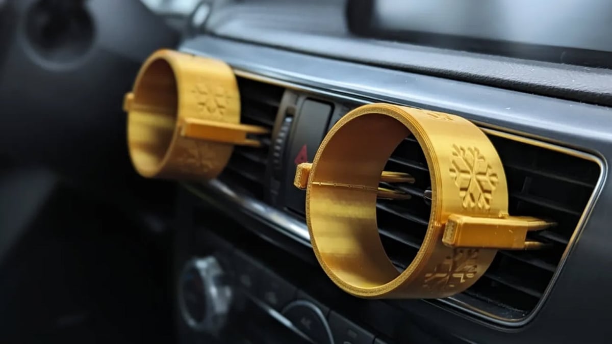 Image of Easy & Fun Things to 3D Print: Car Vent Glove Dryer