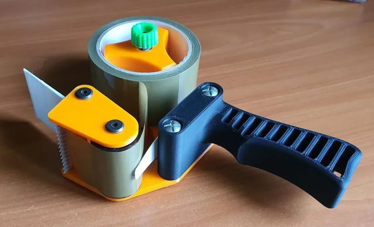 A tape gun is a powerful tool, especially if you're moving