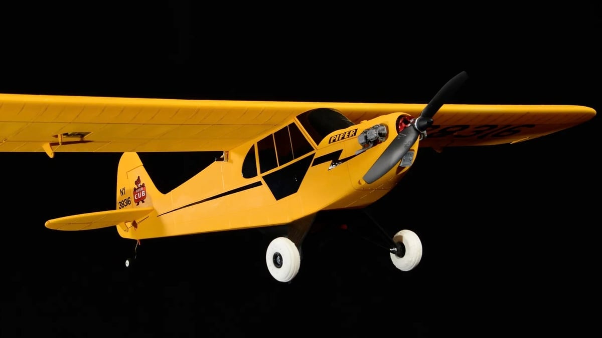 Bild von 3D-Druck-Ideen: Nützliche 3D-Drucker-Vorlagen: Funkferngesteuertes Flugzeug