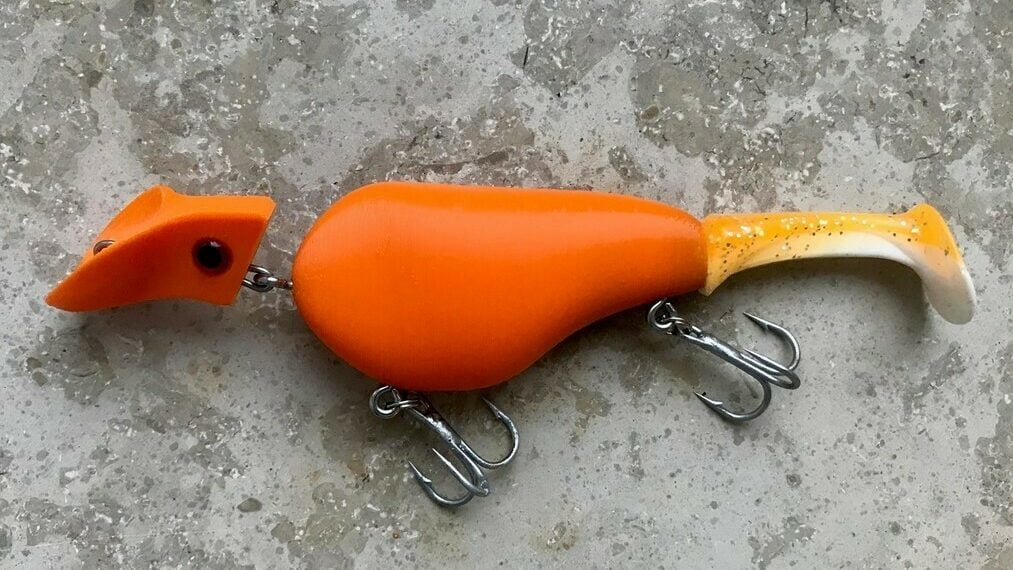3d printed this Trump lure for a coworker curious how well it will work  : r/bassfishing