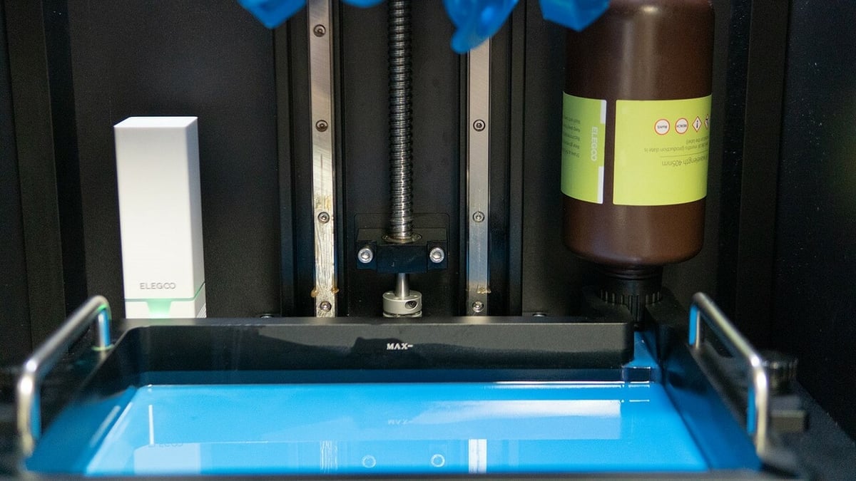 Elegoo resin in an Elegoo printer, a compatible combination