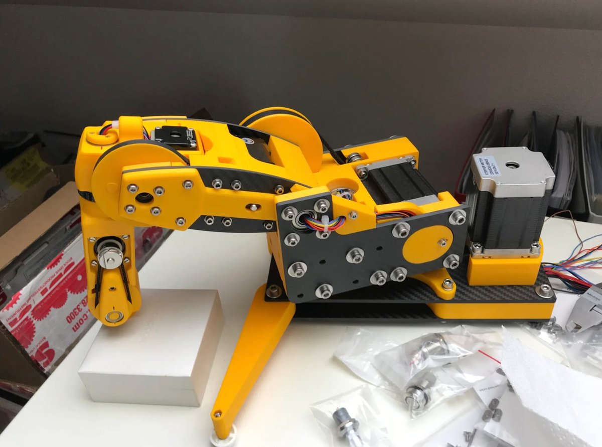 Foto de Projetos para impressora 3D: coisas para imprimir em 3D: Braço robótico