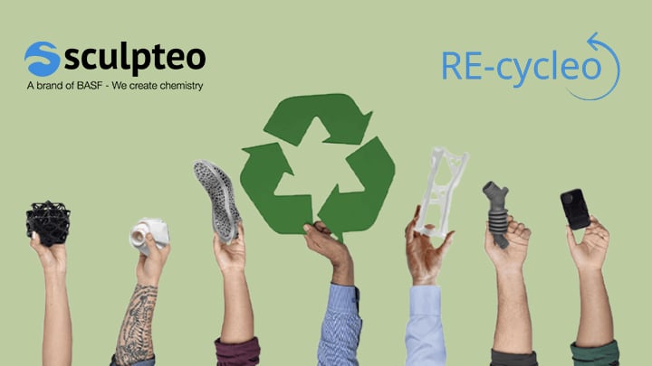 Image of 3D Print Recycling Services – The Ultimate Guide: Re-Cycleo by Sculpteo