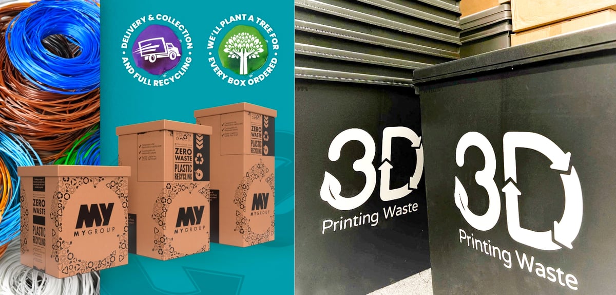 3DTomorrow Wood PLA - UK Made Wood PLA - 3D Printer Filament, 1kg, 1.75mm