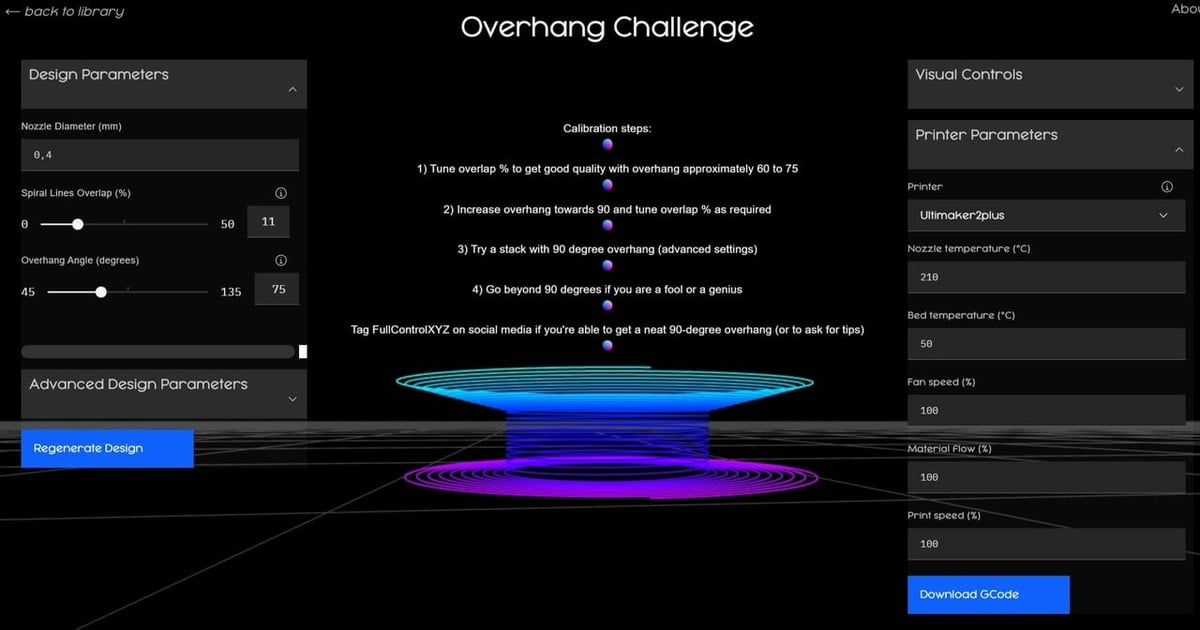 Some of the parameters involved in the Overhang Challenge