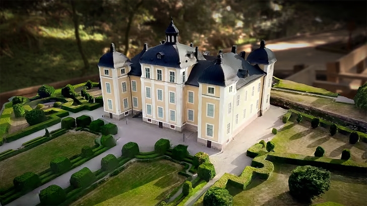 A photogrammetry model of Strömsholm Palace