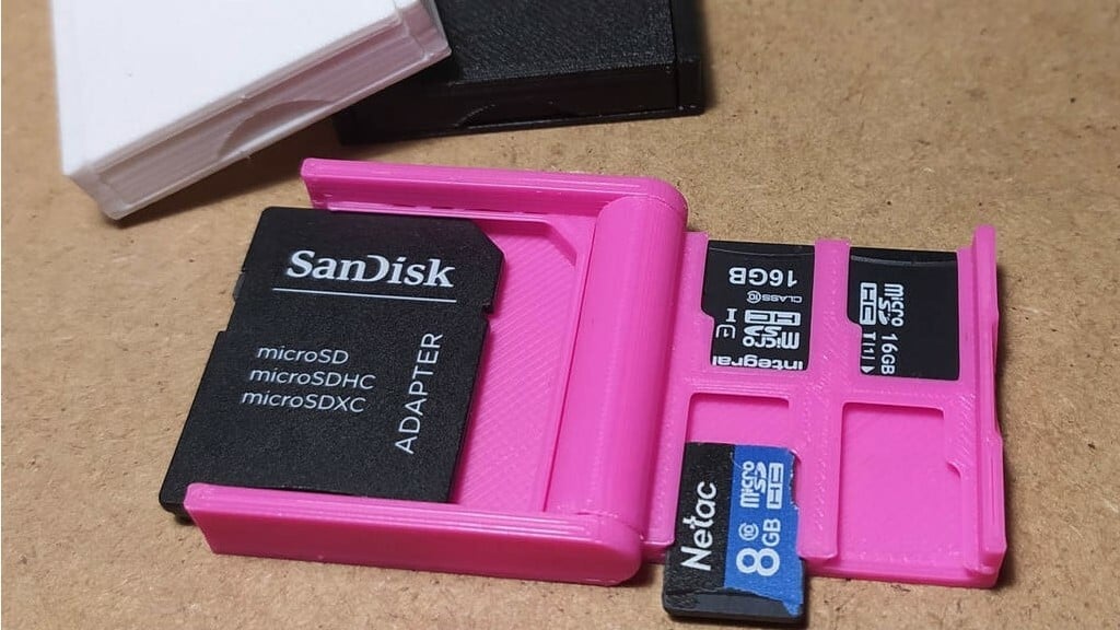 No more lost memories: Secure your MicroSD cards in style!
